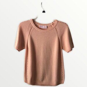 Genny knitted Short Sleeve Top